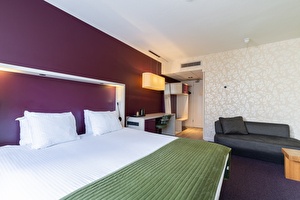 Deluxe Kamer amrath rotterdam airport hotel 